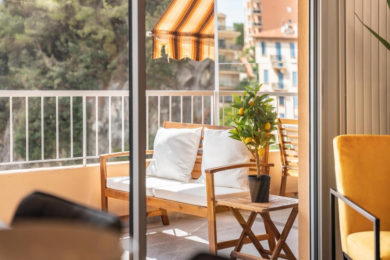 Baie De Monaco - Terrasse Vue Mer - Parking - Af Beausoleil Εξωτερικό φωτογραφία